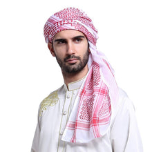 Load image into Gallery viewer, Solid Color Men Adjustable Muslim Arabia Middle East Headband Cap Arabian Front Scarf Fashion Hijab T6